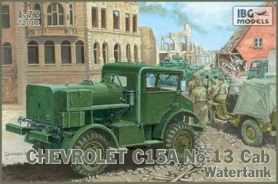 ibg 1/72 scale  Chevrolet C.15A  No.13 Cab Watertank