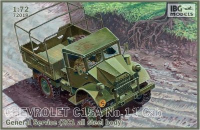 IBG 1/72 Model Chevrolet C.15A  No.11 -Cab General Service ( 2C1 all steel body)