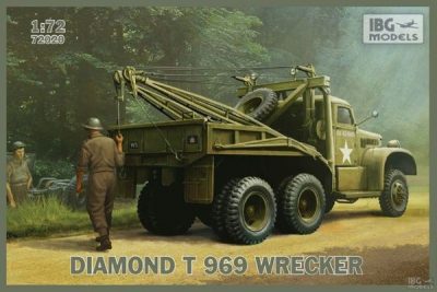 IBG 1/72 Model DIAMOND T 969 Wrecker