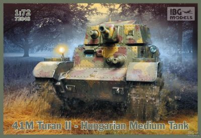 IBG 1/72 Model 41M Turan II – Hugarian Medium Tank -