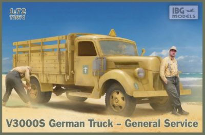 IBG 1/72 Model V3000S German Truck – General Service -