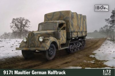 IBG 1/72 Model 917t Maultier - German Halftrack -