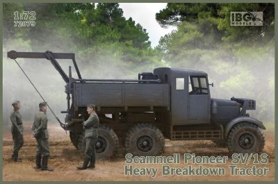 IBG 1/72 Model Scammell Pioneer SV/1S Heavy Breakdown Tractor -