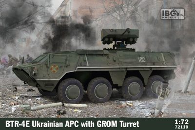 IBG 1/72 Model BTR-4E Ukrainian APC with GROM Turret -