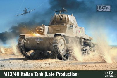 IBG 1/72 Model M13/40 Italian Tank (III series - late production) -