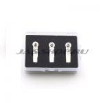JAS Perçin seti d 8,5 mm, aralık - 0,85/0,9/1,0 mm, 3 parça.