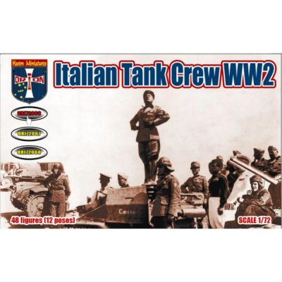 ORION 1/72 Figür Italian Tank Crew WWII