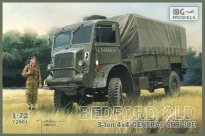 IBG 1/72 Model Bedford QLD 3 ton 4x4 General service