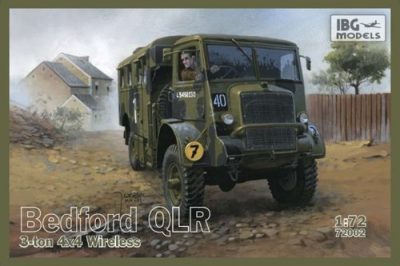IBG 1/72 Model Bedford QLR 3 ton 4x4 Wireless