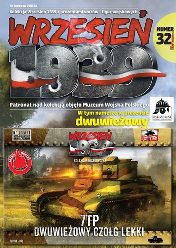 Firts to Fight 1/72 Model 7TP LIGHT TANK - twin turret