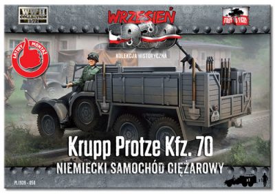 First to Fight 1/72 Model Krupp-Protze Kfz. 70