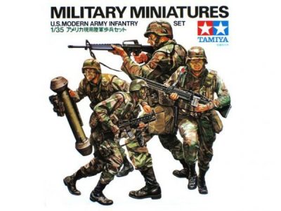 TAMIYA 1/35 Figür U.S. Modern Army Infantry