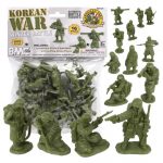 BMC Figür Korean War Winter Battle - 16pc OD Green United States Soldiers