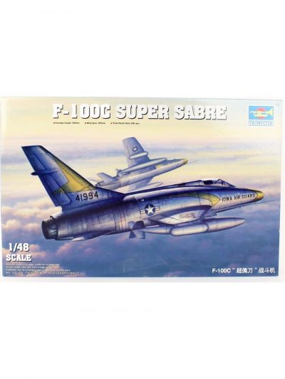 TRUMPETER 1/48 Maket F-100C Super Sabre