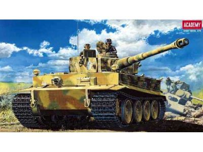 ACADEMY 1/35 Model TIGER I EARLY