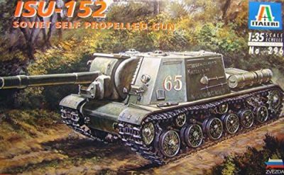 ITALERI 1/35 Model ISU 152 Soviet Self Propelled Gun