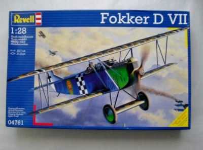 REVELL 1/28 Model FOKKER D VII