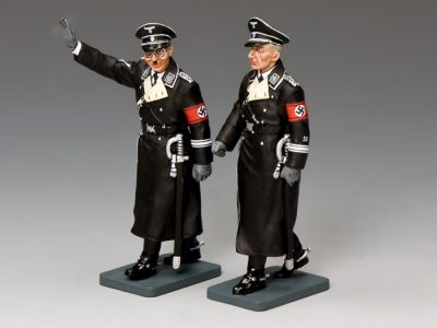 King & Country Toy Soldiers "Himmler & Heydrich... The Deadly Duo" (black version)