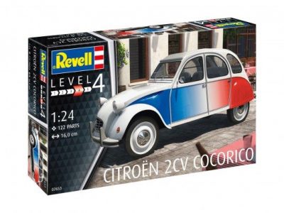 REVELL 1/24 Model 07653 CITROEN 2CV COCORICO