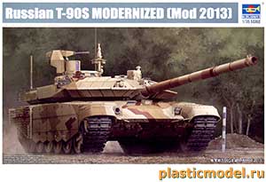 Trumpeter 1/35 Model Russian T-90S MODERNIZED (Mod 2013)