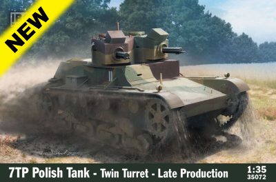 IBG 1/ 35 Model 7TP Polish Tank – Twin Turret (late)