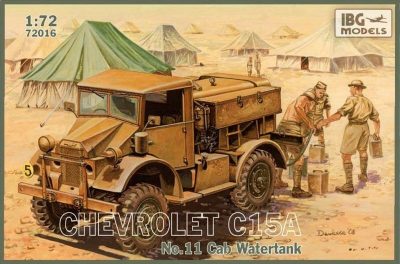 IBG 1/72 Model Chevrolet C15A No.11 Cab Watertank