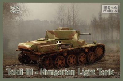 IBG 1/72 Model Toldi III Hungarian Light Tank