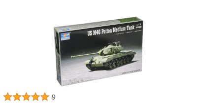 Trumpeter 1/72 scale US M46 Patton Medium Tank