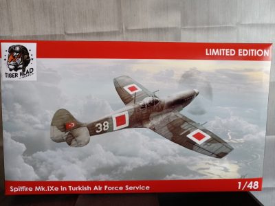 TIGERHEAD 1/48 Model Spitfire Mk.IXe in Turkish Air Force Service