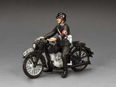 King & Country Kurşun Asker Leibstandarte Motorcyclist