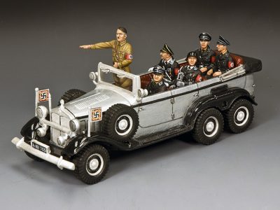 King & Country Kurşun Asker Der Fuhrer’s Mercedes Benz W31 Staff Car