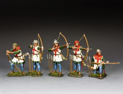 King & Country Toy Soldiers The Alternative Combined English Archers Set