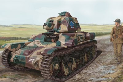 Hobby Boss 1/35 Maket French R35 Light Infantry Tank