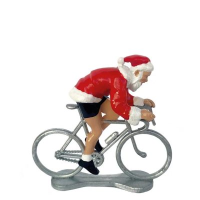 BERNARD & EDDY 1/32 ölçek Père Noël / Bisikletçi Figür