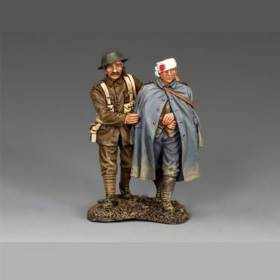 Wounded Prisoner & Escort