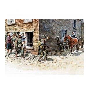 MASTER BOX 1/35 figure  Fransa - 1944