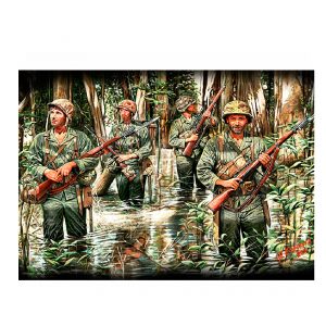 MASTER BOX 1/35 figure ABD’de Ormanda Denizciler, II. Dünya Savaşı