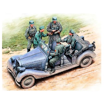 MASTER BOX 1/35 figure   Bu yol nerede? (Bu kit resimdeki aracı içermez)