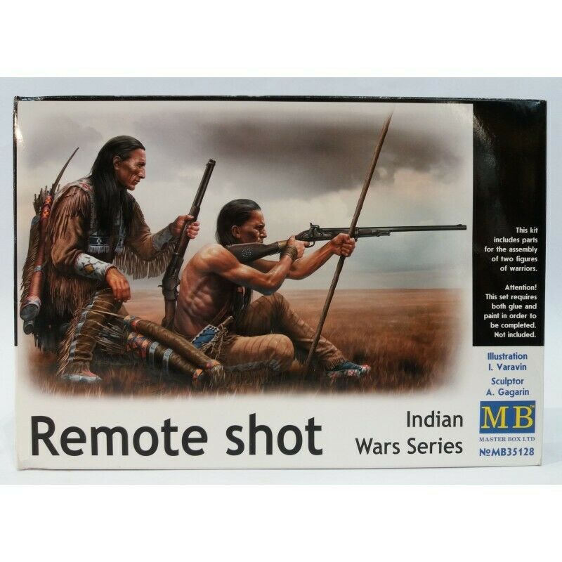 Masterbox 1/35 Figure "Remote Shot" Indian Wars Series