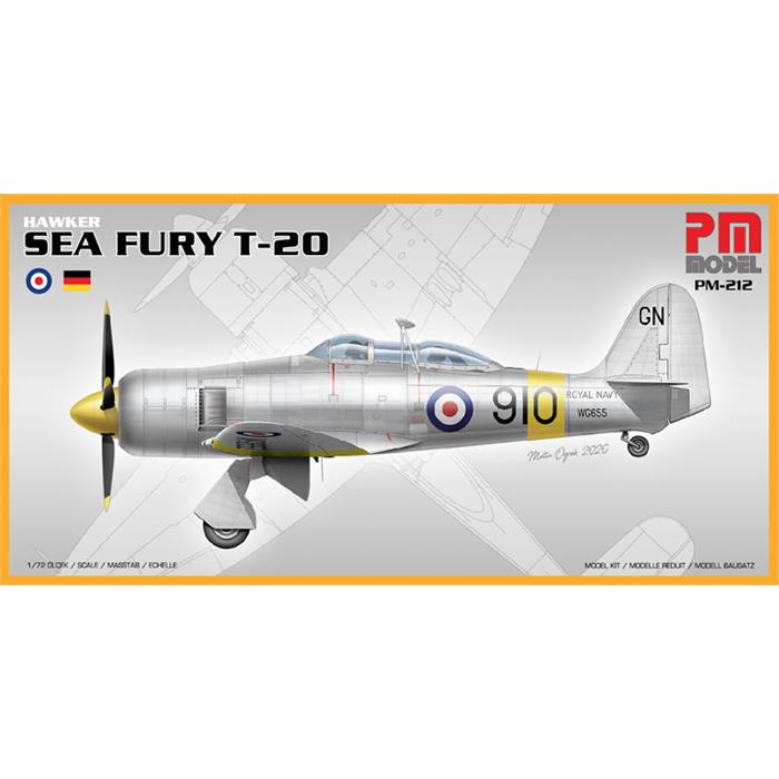 PM Maket 1/72 Uçak Sea Fury T-20