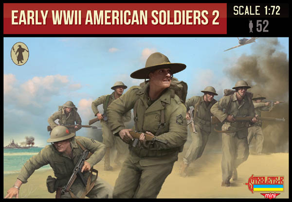 Strelets 1/72 scale Early WWII American Soldiers