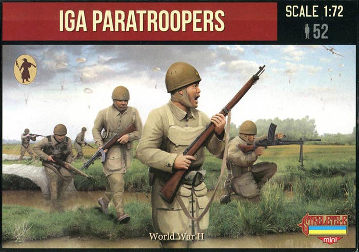 Strelets 1/72 scale  Imperial Japanese Army Paratroopers