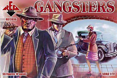 Red Box 1/72 Figure Gangsters