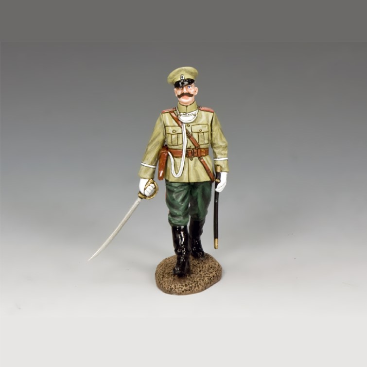 WWI Imperial Officer Marching