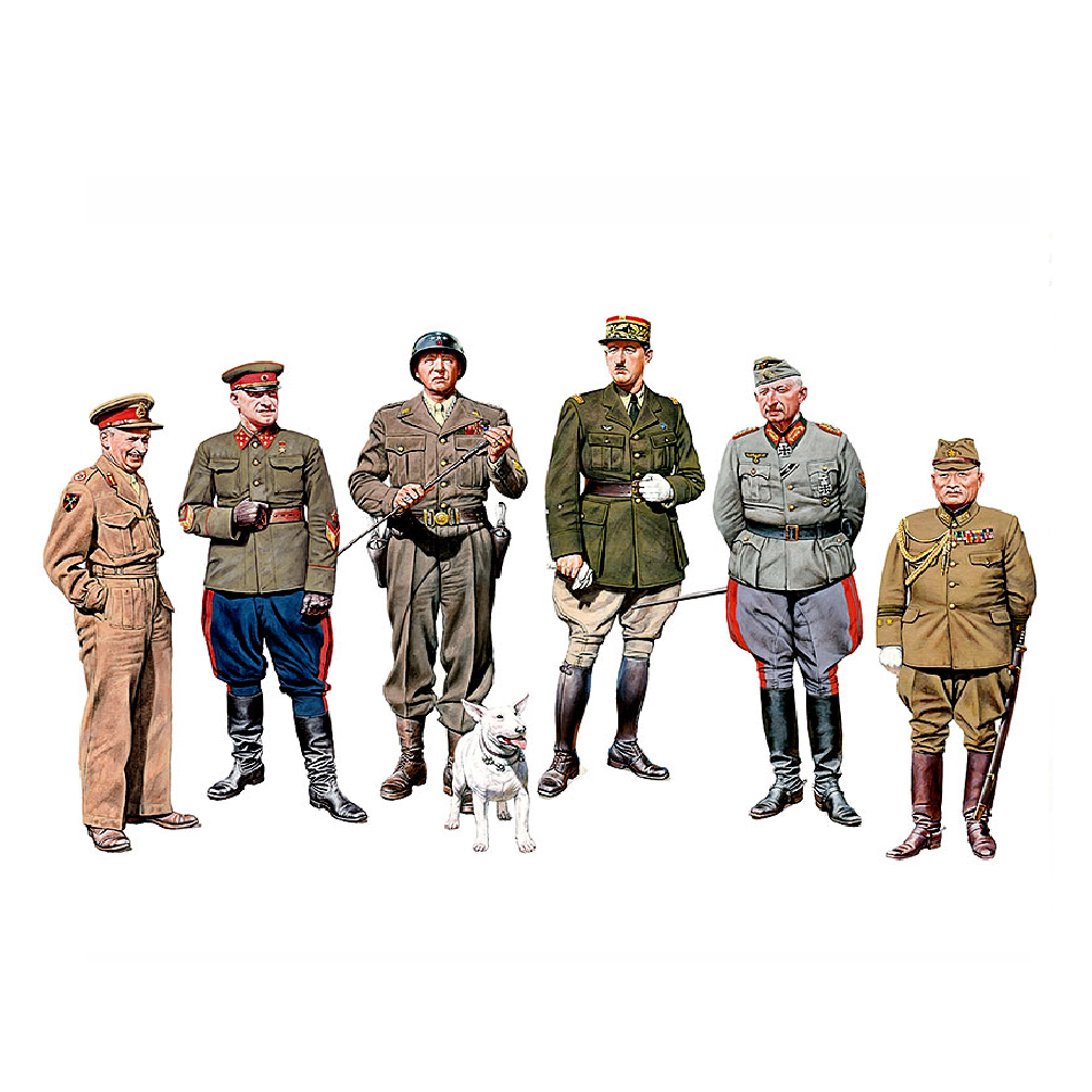 MASTER BOX 1/35 figure 2. Dünya Savaşı Generalleri